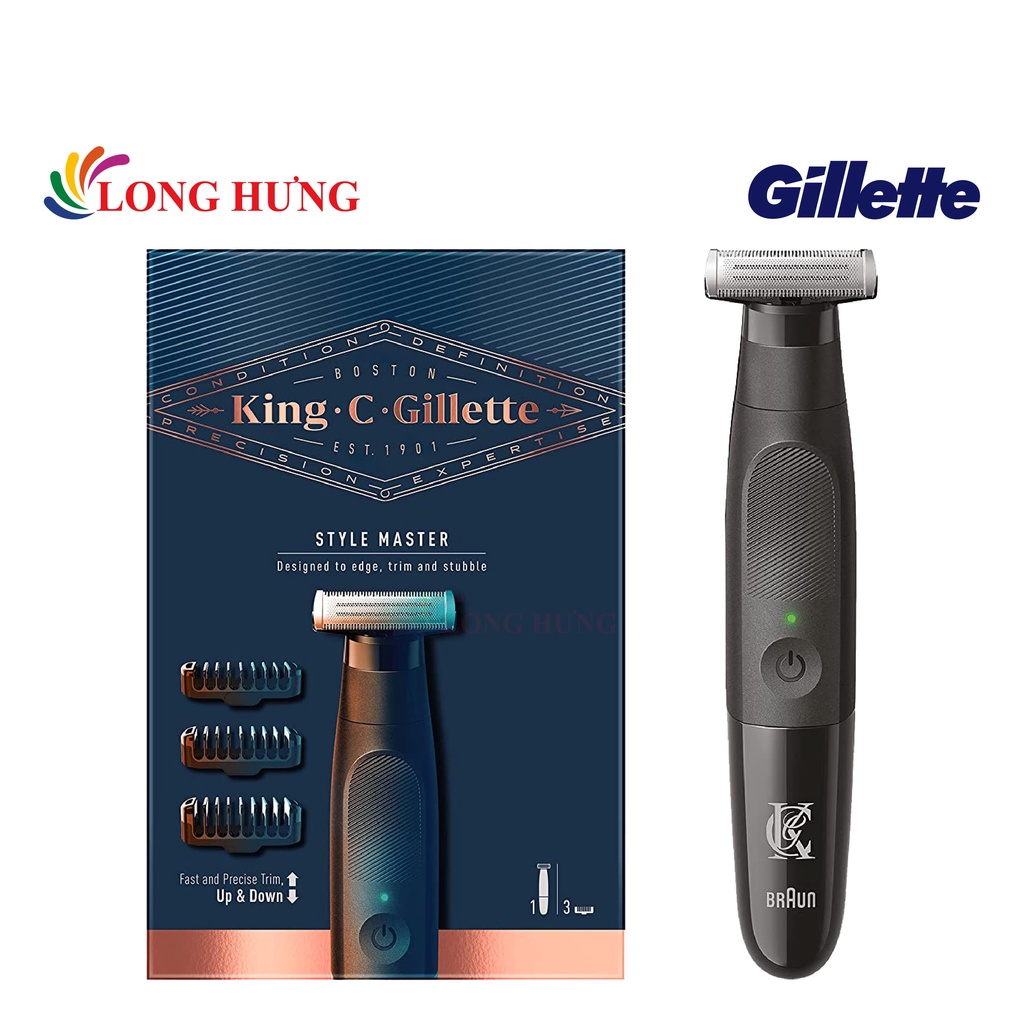 Máy cạo râu King C. Gillette Style Master 91965720 - Hàng nhập khẩu