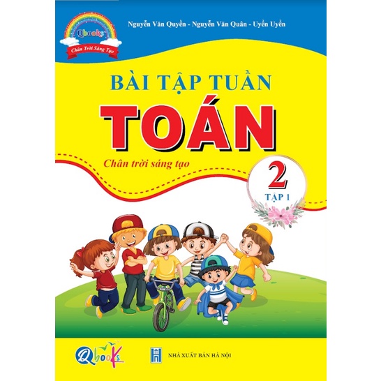 Sách - Lớp 2 Chân trời sáng tạo - Combo Bài Tập và Đề kiểm tra Toán + Tiếng Việt tập 1 bộ 4 cuốn