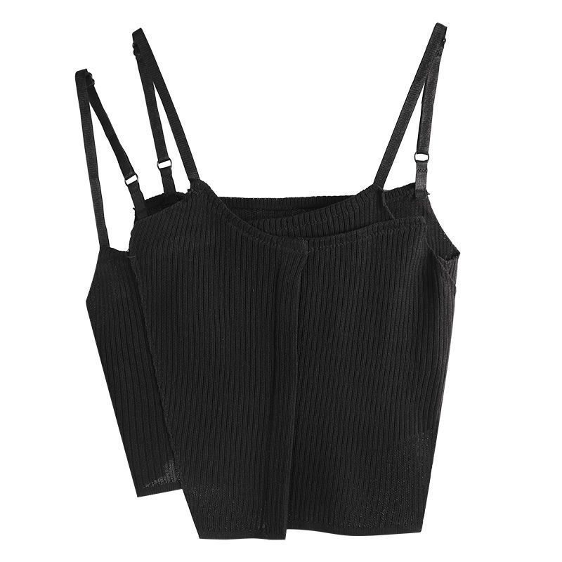 Áo Hai Dây Giả Hai Mảnh Thời Trang Mùa Hè 2022 Cho Nữ