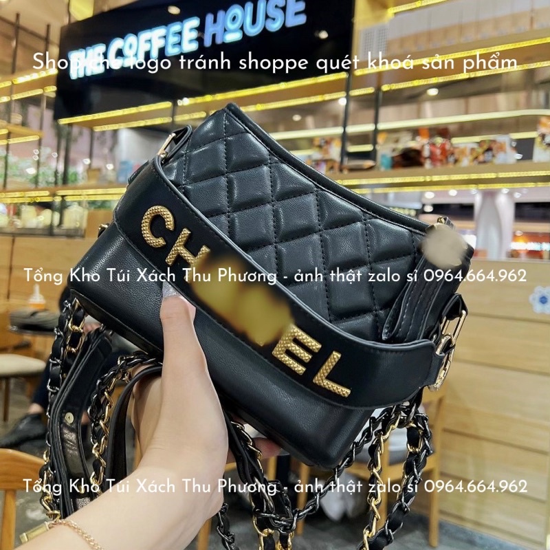 Túi hobo ngọc trinh đeo chéo đế đúc size 22 đựng được nhiều đồ (hàng chuẩn ảnh)