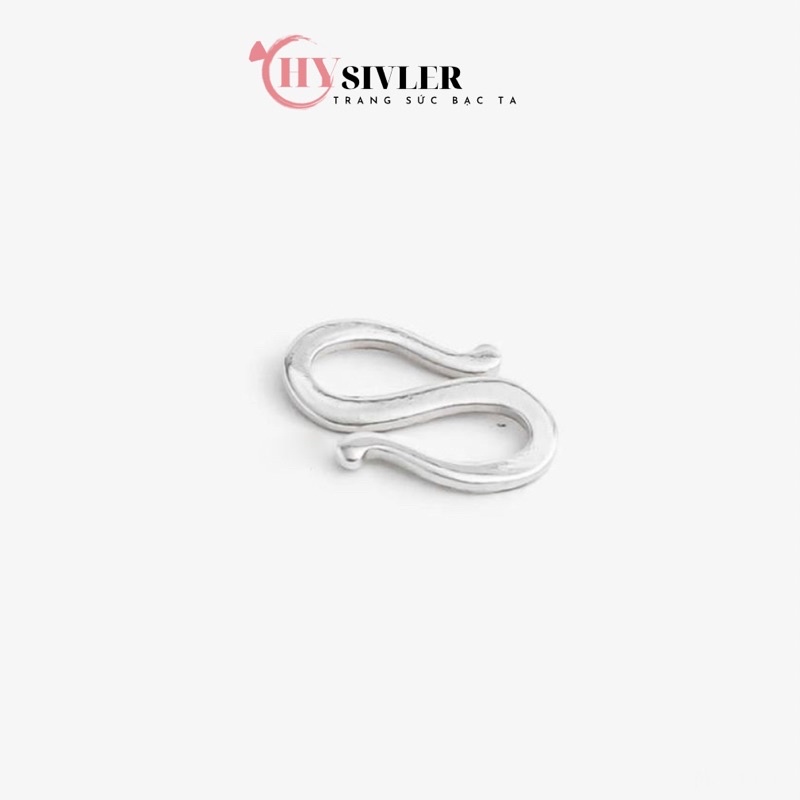 Móc chữ S CHY SILVER thay thế dây chuyền lắc tay lắc chân bạc ta tiện lợi