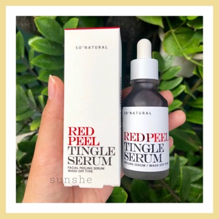Tinh Chất So Natural Red Peel Tingle Serum