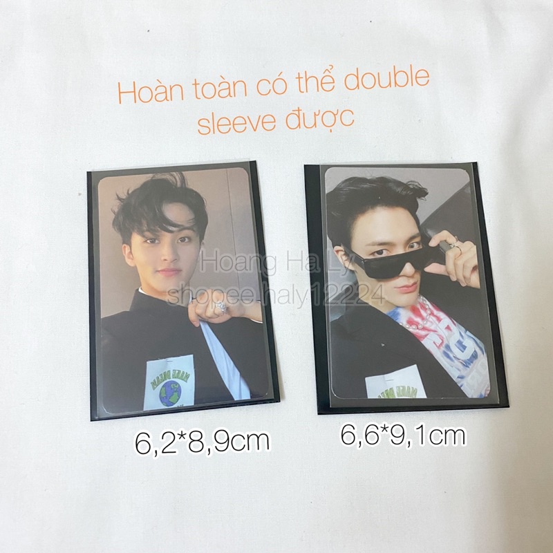 SLEEVE MÀU SẮC BỌC BÀI/CARD MEET 20CÁI