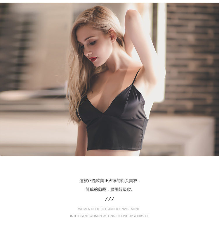 Áo lót nâng ngực bằng vải Satin quyến rũ cho nữ