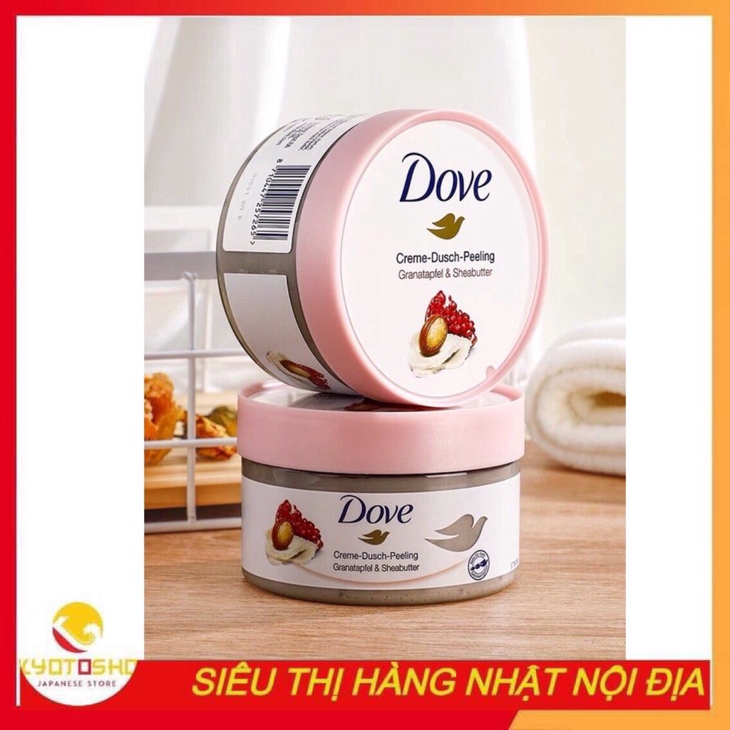 Tẩy da chết Body Dove  225ml