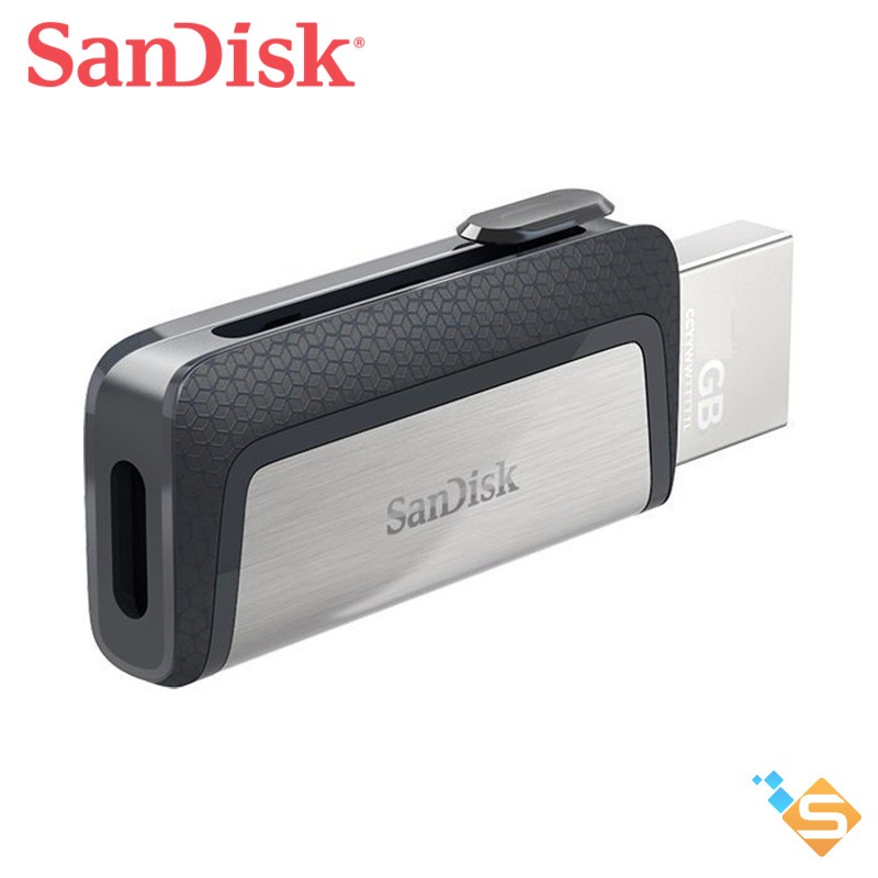 USB 3.1 OTG SANDISK 128GB 64GB 32GB Ultra Dual Drive DDC2 Type-C 150MB/s - Vỏ kim loại - Bảo Hành Chính Hãng 2 Năm