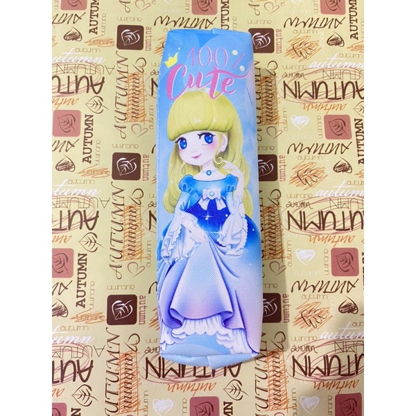 Ví-Hộp đựng bút khoá zip hình siêu nhân, công chúa cho bé