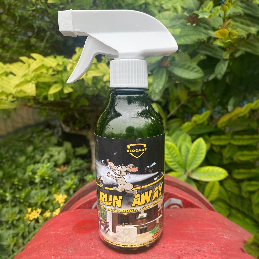 Xịt Chuột, Gián, Muỗi Côn Trùng Sinh Học BioCare 300ml Không Mùi An Toàn, Hiệu Quả