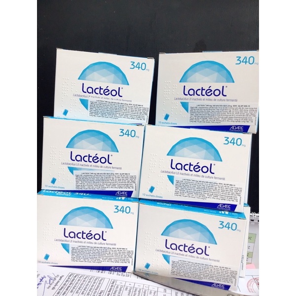 Men Vi Sinh Lacteol 340mg Hộp 10 gói nhập khẩu Pháp