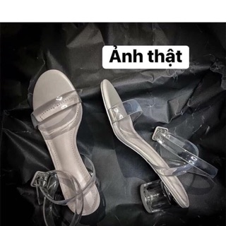 Sandal quai trong 5cm
