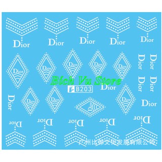 Decal dán móng