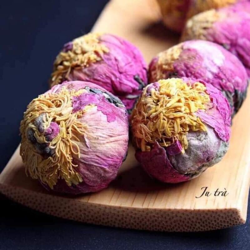 (Cực lạ) HỘP TRÀ PHỔ NHĨ NỞ HOA NGHỆ THUẬT THƠM NGON