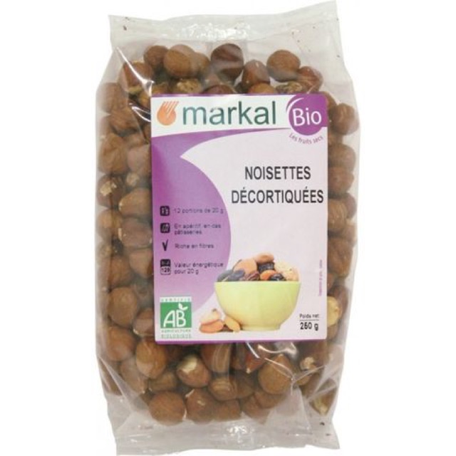 Hạt phỉ đã tách vỏ hữu cơ Markal