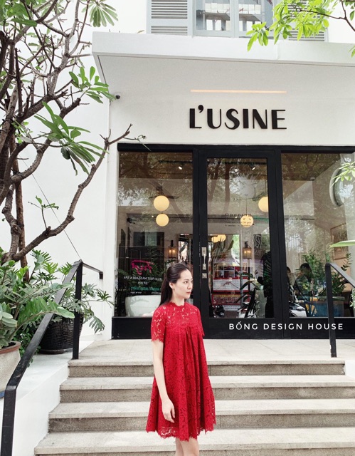 Vải ren chân 2 đầu