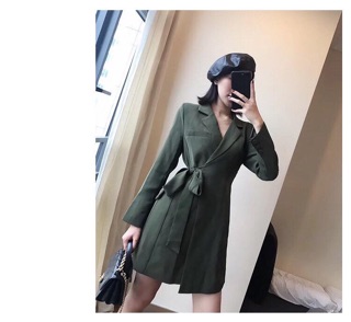 ĐẦM TAY DÀI ĐẮP CHÉO