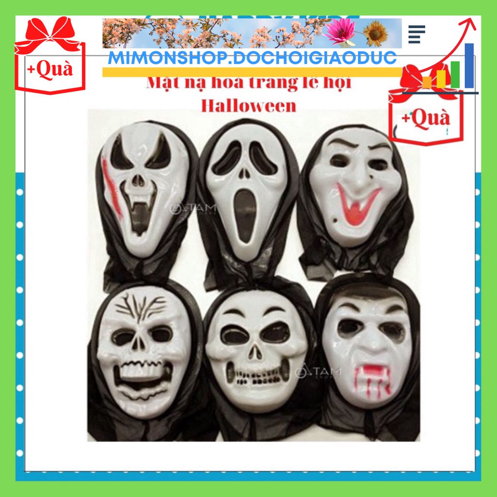 Mặt Nạ hóa trang Halloween-Mặt Nạ Ma Kinh Dị MIMON