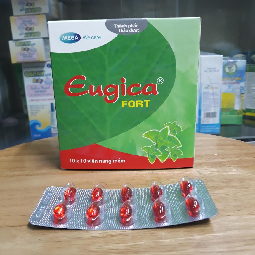 TPBVSK EUGICA FORT HỘP 10 VỈ X 10 VIÊN