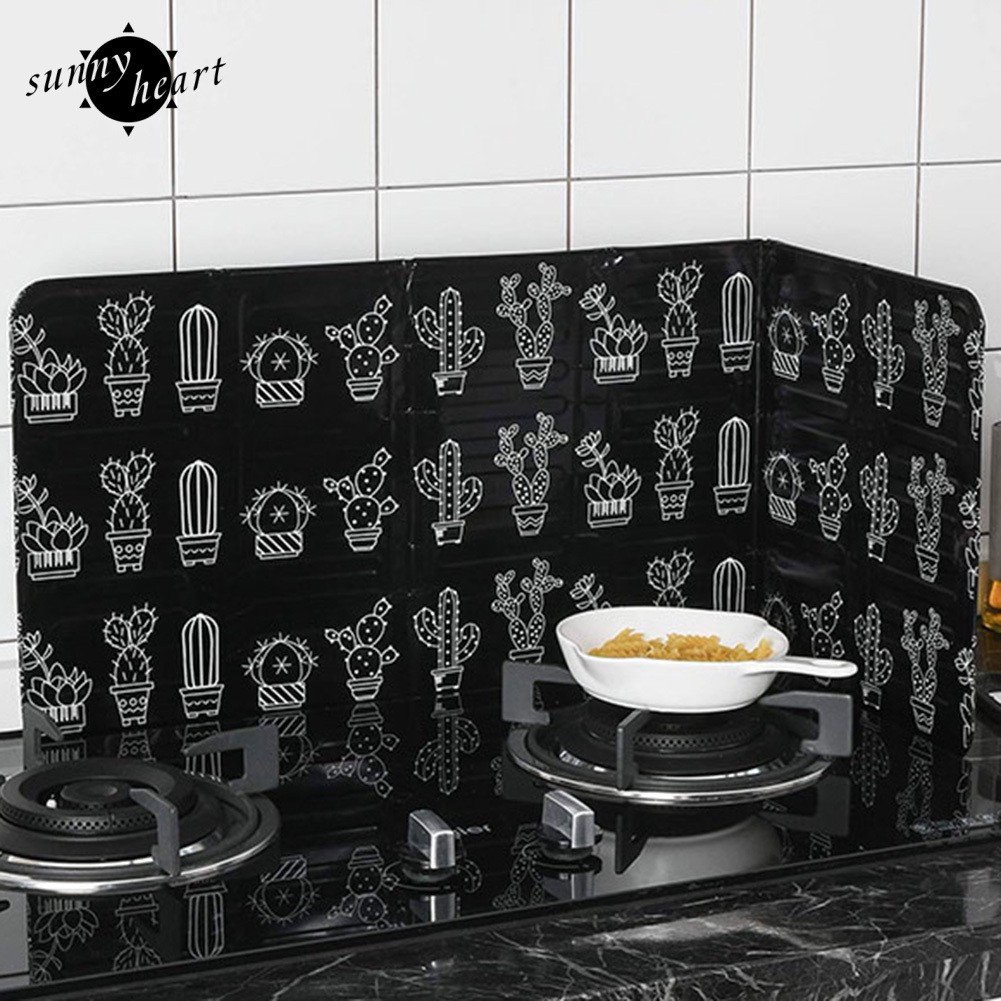 Vách ngăn chống văng dầu bằng lá nhôm gập lại được cho nhà bếp