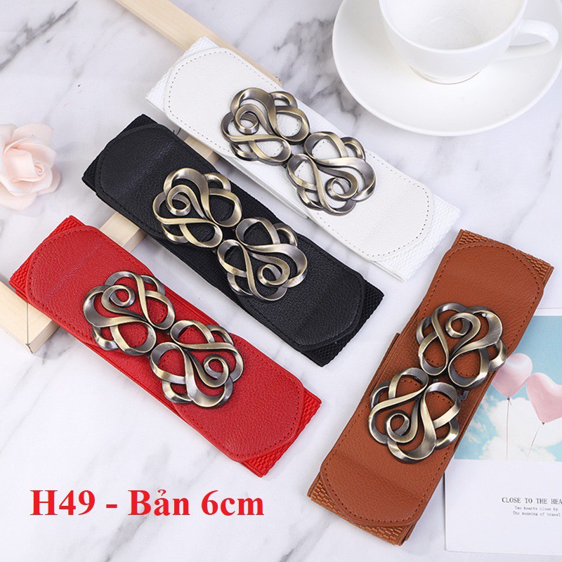 Đai váy Belt đồng H49 bản 6cm