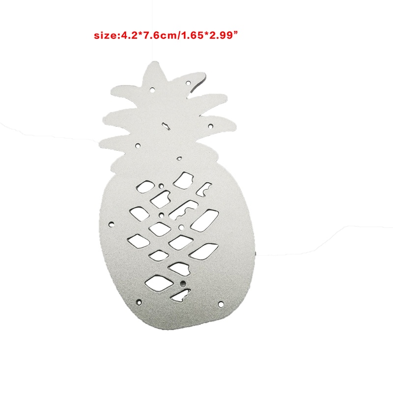 Khuôn Cắt Giấy Kim Loại Hình Quả Dứa