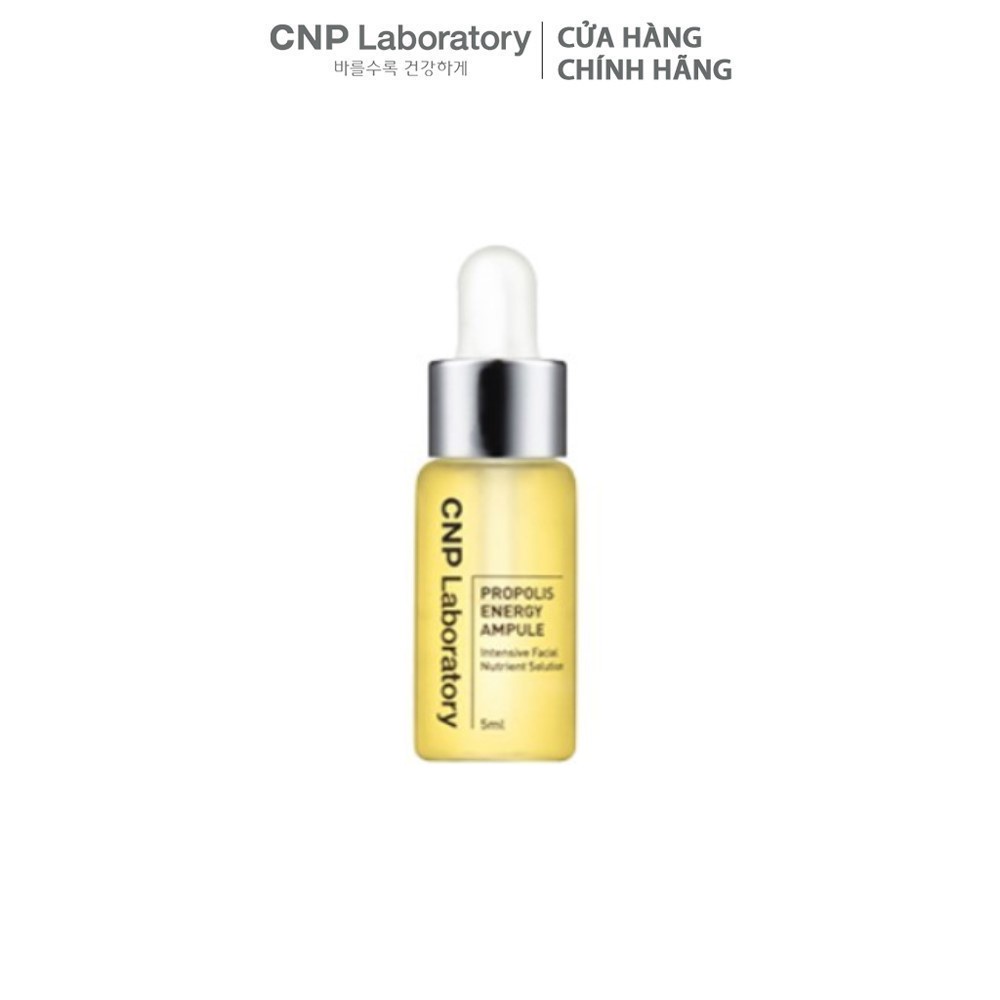 Combo Xịt khoáng tinh chất keo ong CNP Laboratory Propolis Ampule Mist và Tinh chất keo ong Propolis Ampule 5ml