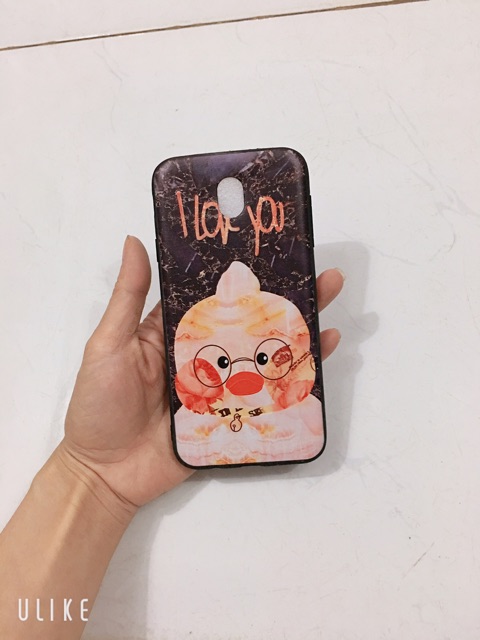 Ốp j7 Pro, j7pro hình chú vịt đeo kính
