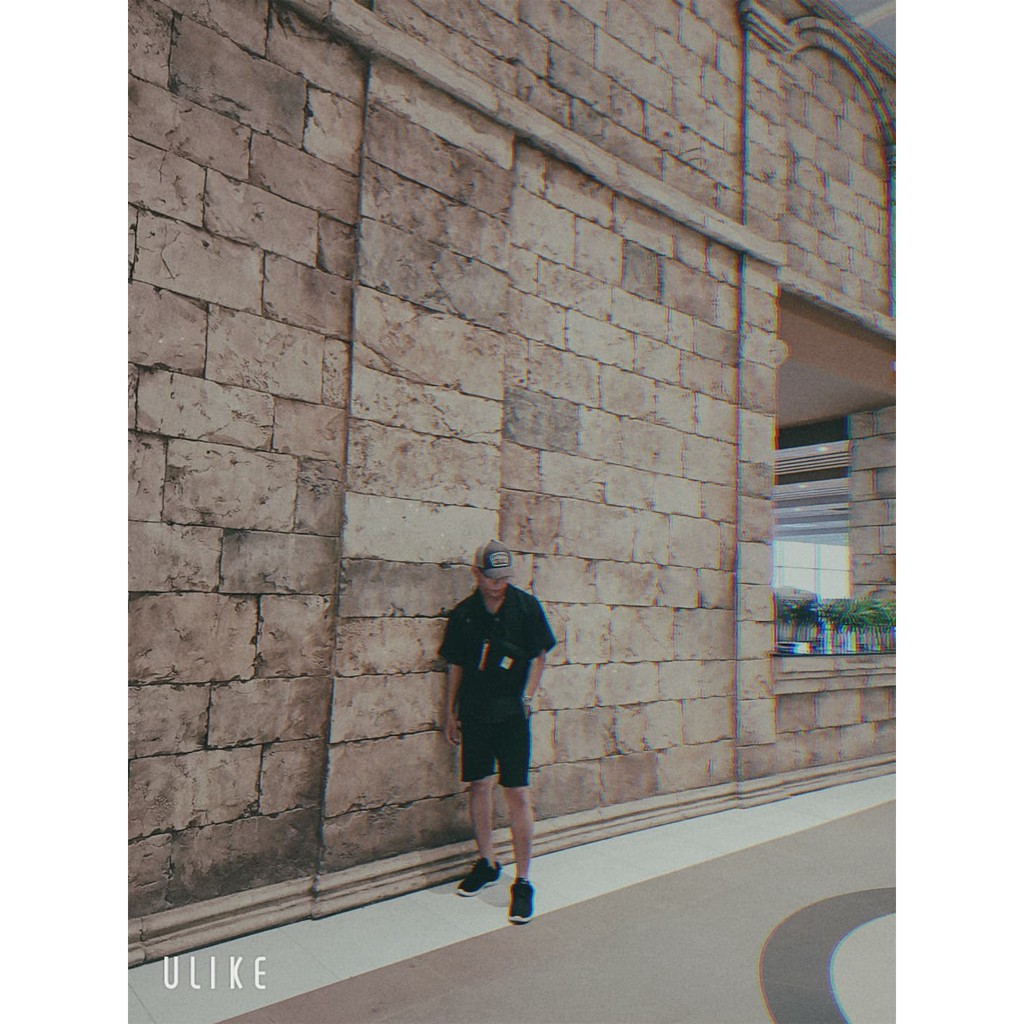 Áo Sơ Mi Tay Lỡ Cổ Vest CR MEN đen trắng unisex nam nữ trơn vải lụa mềm | BigBuy360 - bigbuy360.vn