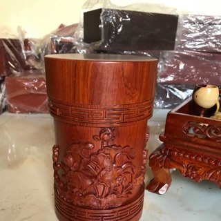 Hộp đựng chè gỗ hương nguyên khối