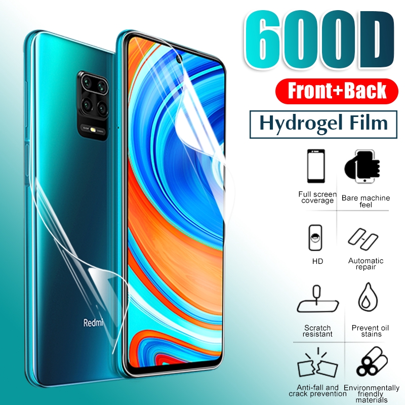 Kính Cường Lực Bảo Vệ Mặt Trước Và Sau Cho Xiaomi Mi 9 A2 Lite A3 9t F1 Poco F2 X3 Redmi Note 7 8 Pro 9s 8a