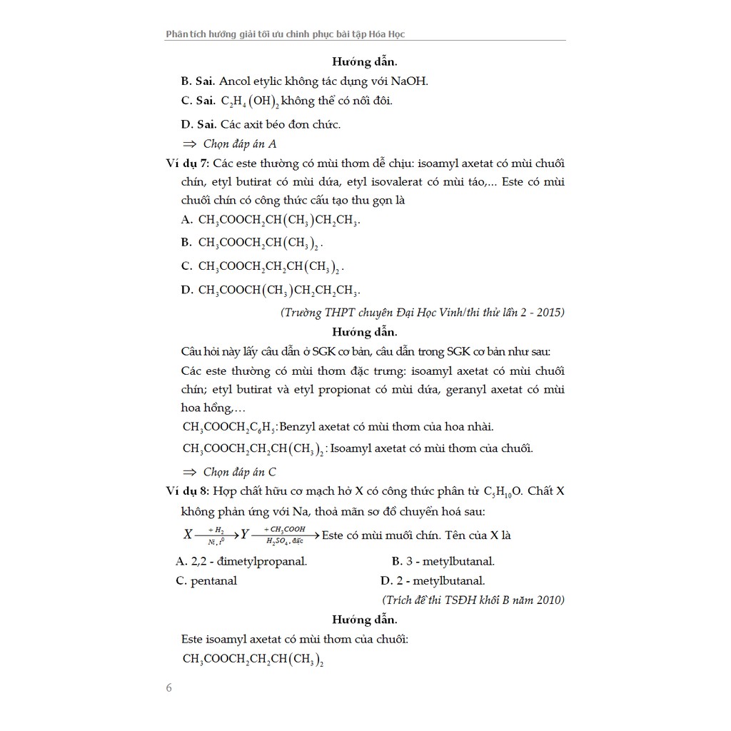Sách - Phân Tích Hướng Giải Tối Ưu Chinh Phục bài Tập Hóa Học Chuyên Đề ESTE