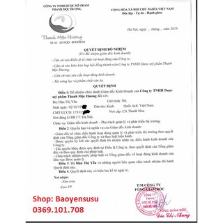 Sâu răng Thanh Moc Hương 500ml