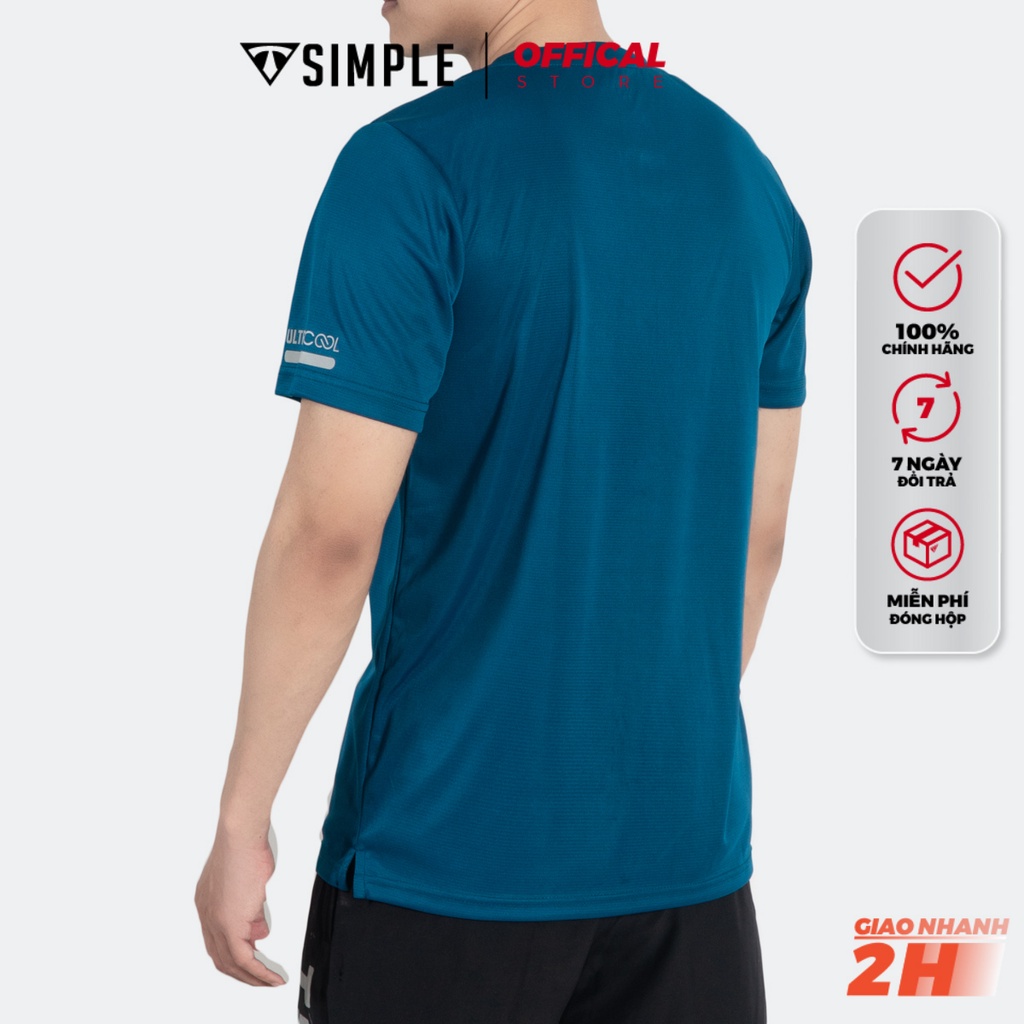 Áo Thể Thao Nam TSIMPLE cổ bẻ tay ngắn tập gym vải thun lạnh thoáng mát co giãn MSSAHCBC | BigBuy360 - bigbuy360.vn
