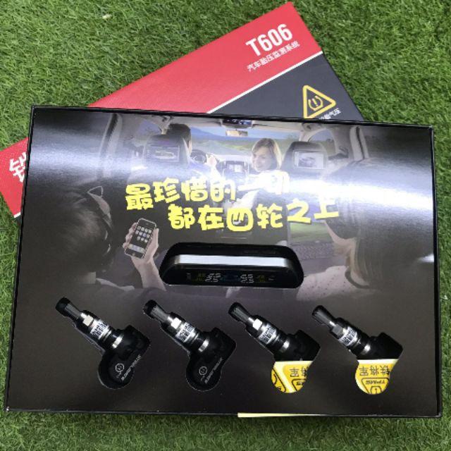 TPMS STEELMATE Cảm biến áp suất lốp ô tô van gắn trong T606 chính hãng pin năng lượng mặt trời