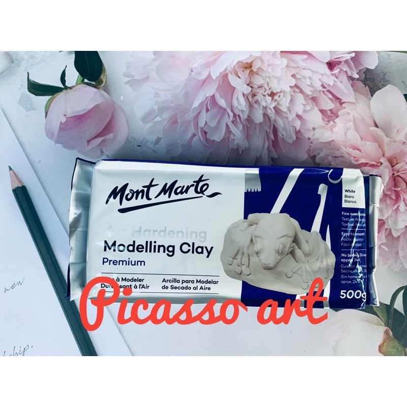 ĐẤT SÉT ĐIÊU KHẮC MONT MARTE 0.5, 2 KG / DỤNG CỤ LÀM ĐẤT SÉT