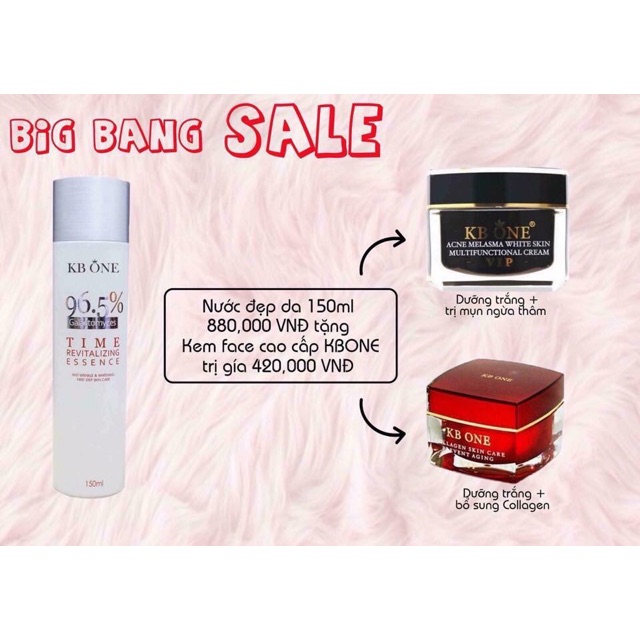 Nước thần Kbone tặng kèm Kem Vip