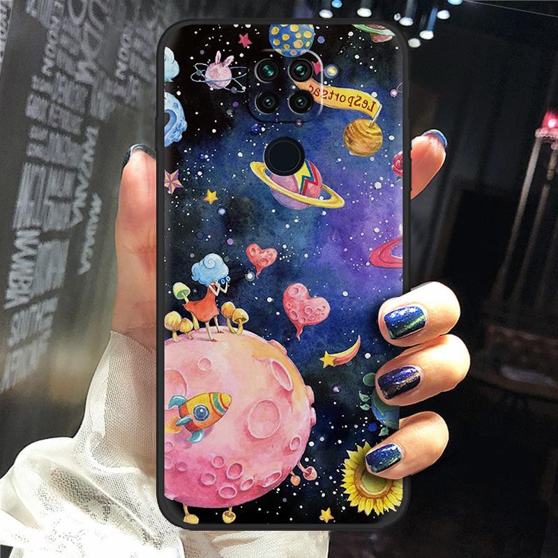 Ốp điện thoại họa tiết hoạt hình dành cho Xiaomi Redmi Note9/Redmi 10X 4G