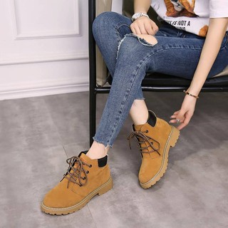 Giày boot nữ da lộn 6547