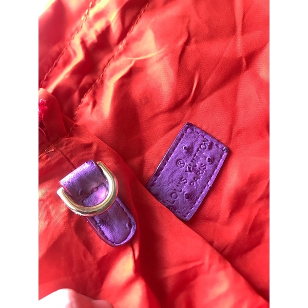 Túi tuyển lv đà điểu da toàn phần mới 100%