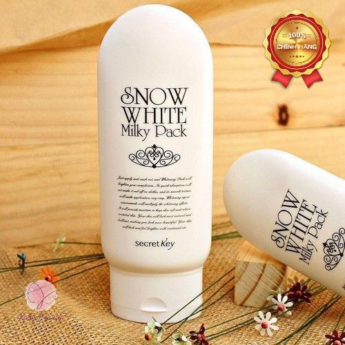 Kem Tắm Trắng Mặt Và Toàn Thân Snow white Milky Pack [CAM KẾT CHÍNH HÃNG]