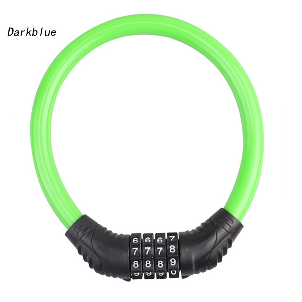 Dây khóa xe đạp mật khẩu 4 số