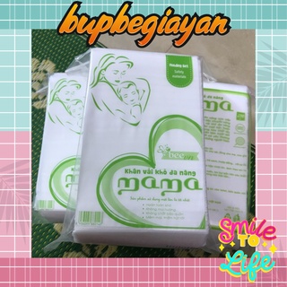 3 gói khăn vải khô đa năng mama loại 300 tờ