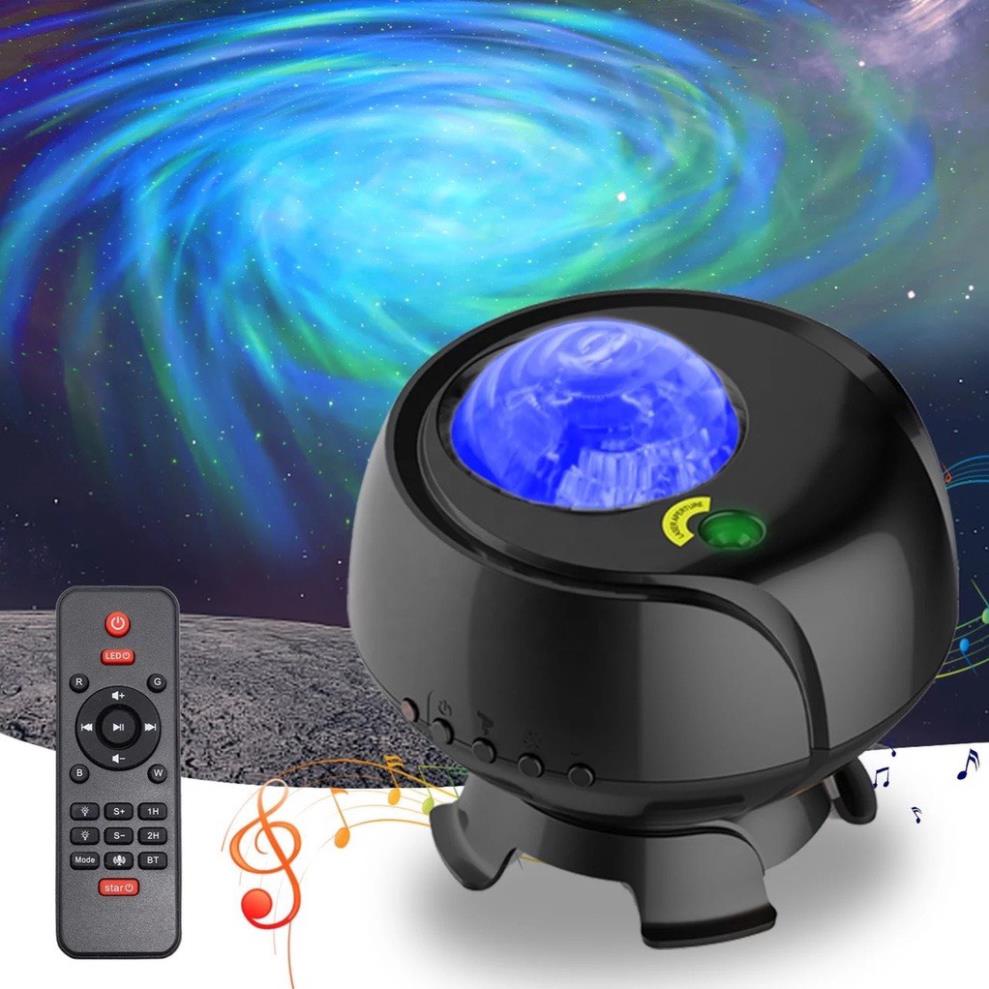 Đèn Led Thiên Hà V10 Lốc Xoáy, Nháy Theo Nhạc Tích Hợp Loa Bluetooth, Đèn Trang Trí Phòng Ngủ, Đèn Phòng Bay (NONO SHOP)