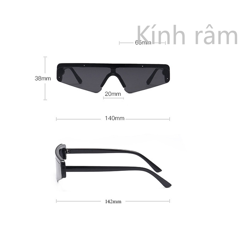 Kính mát lái xe gọng nhựa cho nam