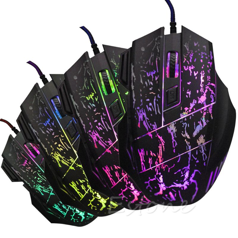Chuột Quang Có Dây RGB Dùng Để Chơi Game
