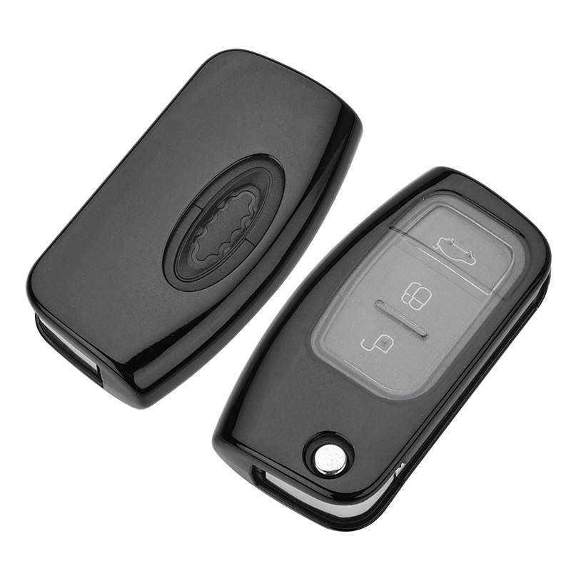 Ốp Bảo Vệ Chìa Khóa Xe Hơi Bằng TPU Mềm Gấp Gọn Tiện Dụng Cho Ford Focus 2 Fiesta Focus C-max Ecosport S-max ESCORT Escape