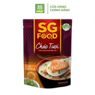 Cháo Tươi Sài Gòn Food Cá Hồi & Đậu Hà Lan 270g