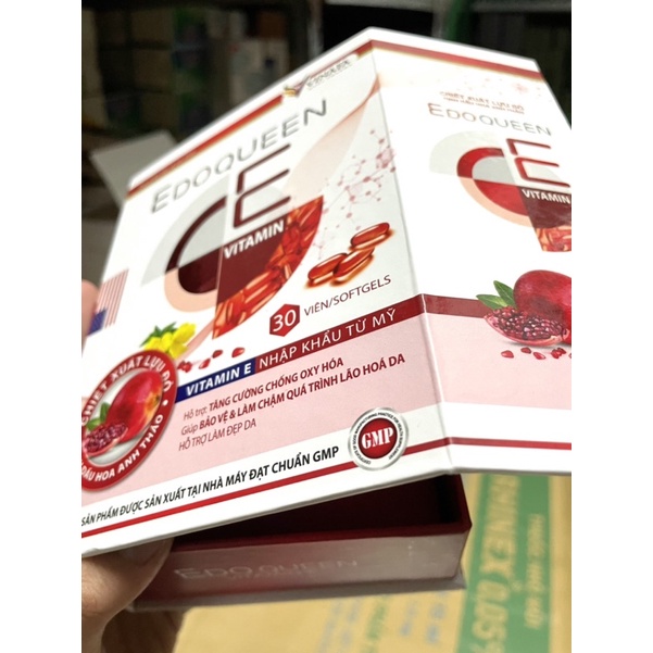 VIÊN UỐNG ĐẸP DA BỔ SUNG VITAMIN E CHO DA [ HỘP 30 VIÊN ]