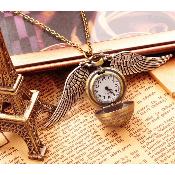 Vòng cổ Mặt Đồng Hồ Quả Cầu Trong Phim Harry Potter YT3 TY3