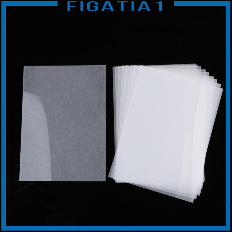 [figatia1] 10 Tấm Phim Co Nhiệt Trong Suốt Dùng Để Đánh Bóng / Làm Đồ Thủ Công