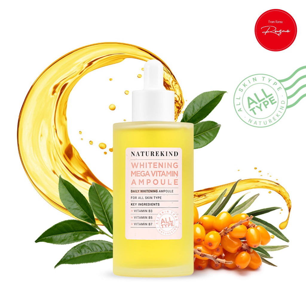 Naturekind -  Whitening Mega Vitamin Ampoule  / Vitamin Làm Trắng Da